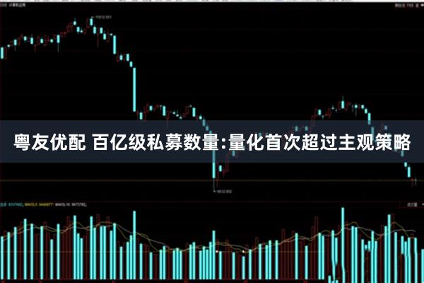 粤友优配 百亿级私募数量:量化首次超过主观策略